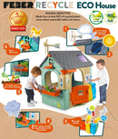 Feber - Recycled Eco House legehus, 150x94x128cm