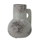 Bloomingville - Tias Vase, Grå, Keramik - L18 × H23 × B18 cm