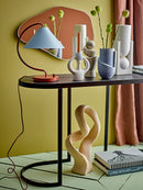 Bloomingville - Hatty Lysestage, Blå, Stentøj - L14 × H17 × B6 cm