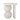 Bloomingville - Tally Sidebord, Hvid, Resin - Ø46 × H46 cm