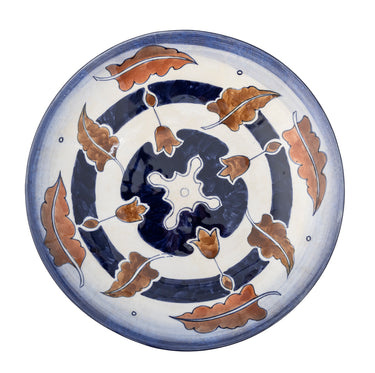 Bloomingville - Myrna Opsats, Multifarvet, Stentøj - Ø29 × H15 cm