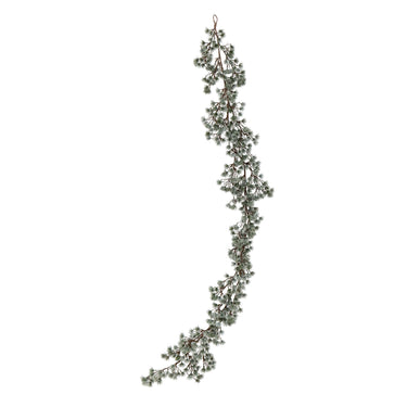 Bloomingville - Cedar Guirlande, Grøn, Kunstige Blomster - L200 × B20 cm