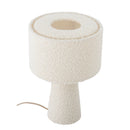 Bloomingville - Emmie Bordlampe, Hvid, polyester - Ø20 × H30 cm