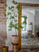 Bloomingville - Palmatum Plante, Grøn, Kunstige Blomster - H160 cm, pot Ø17x15 cm