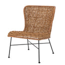 Bloomingville - Somme Loungestol, Natur, Rattan - L69 × H81,5 × B59,5 cm