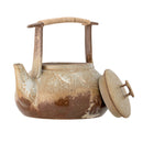 Bloomingville - Ikigai Tekande, Brun, Stentøj - Ø21,5 × H19 cm
