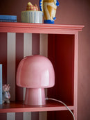 Bloomingville - Paddy Bordlampe, Rosa, Glas - Ø20 × H26,5 cm