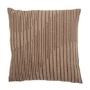Bloomingville - Witham Pude, Brun, Bomuld - L45 × B45 cm