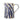Bloomingville - Anuuk Vase, Blå, Stentøj - Ø14,5xL22 × H21 cm