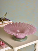 Bloomingville - Garnet Skål, Rosa, Glas - Ø29 × H11 cm