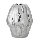 Bloomingville - Bobby Vase, Sølv, Stentøj - Ø23,5 × H29 cm