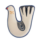 Bloomingville - Trudy Skål, Hvid, Stentøj - L12,5 × H1 × B14 cm