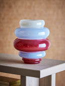 Bloomingville - Annhelene Vase, Multifarvet, Glas - Ø21 × H24 cm