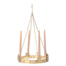 Bloomingville - Elmir Adventsstage, Guld, Jern - Ø30 × H55 cm