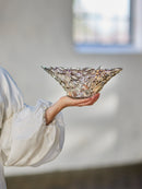 Bloomingville - Tinki Skål, Natur, Glas - Ø30 × H12 cm