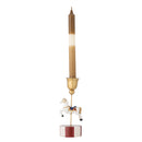 Bloomingville - Merry-go-round Lysestage, Multifarvet, Polyresin - Ø7 × H20 cm