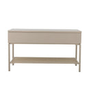Bloomingville - Aveline Bænk, Natur, MDF - L80 × H45 × B36 cm