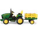 John Deere - Ground Force EL Traktor med anhænger, Lithium 12V 8Ah