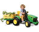 John Deere - Ground Force EL Traktor med anhænger, Lithium 12V 8Ah