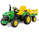 John Deere - Ground Force EL Traktor med anhænger, Lithium 12V 8Ah
