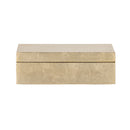 Bloomingville - Nenon Æske m/låg, Guld, FSC® 100%, MDF - L15,5 × H5 × B11 cm