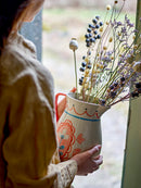 Bloomingville - Odina Kande, Natur, Stentøj - Ø17 × H24 cm