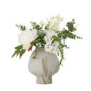 Bloomingville - Lustre Buket, Hvid, Kunstige Blomster - Ø23 × H43 cm