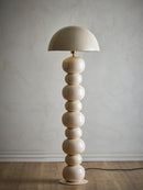Bloomingville - Cressida Gulvlampe, Natur, Jern - Ø46 × H137 cm