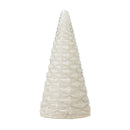 Bloomingville - Emilius Dekotræ, Hvid, Genanvendt Glas - Ø15 × H32,5 cm