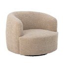 Bloomingville - Bocca Loungestol, Natur, polyester - L89 × H73 × B86 cm