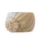 Bloomingville - Corelia Urtepotteskjuler, Brun, Stentøj - L22 × H12 × B17,5 cm