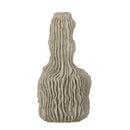 Bloomingville - Briar Lysestage, Grå, Polyresin - Ø11,5 × H24 cm