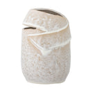 Bloomingville - Abeera Vase, Natur, Stentøj - Ø14,5 × H20 cm
