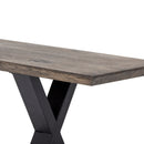 Bloomingville - Maldon Bænk, Brun, FSC® 100%, eg - L190 × H47 × B37 cm
