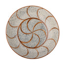 Bloomingville - Heikki Skål, Multifarvet, Stentøj - Ø32 × H9 cm