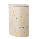 Bloomingville - Pipfyrretræ Krukke m/låg, Natur, Stentøj - L9,5 × H19 × B16,5 cm