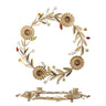Bloomingville - Shankar Adventsstage, Guld, Jern - Ø31 × H5 cm