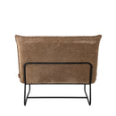 Bloomingville - Cape Loungestol, Brun, Genanvendt polyester - L90 × H80 × B87 cm