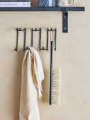 Bloomingville - Cleaning Kost, Sort, Bøg - L38 × H3,5 × B6 cm