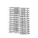 Bloomingville - Wavela Lysestage, Sølv, Jern - L15,5 × H14,5 × B7,5 cm