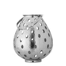Bloomingville - Maika Lanterne, Sølv, Aluminium - Ø33 × H40 cm