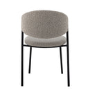 Bloomingville - Marlo Spisebordsstol, Grå, polyester - L49 × H79 × B54 cm