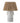 Bloomingville - Rama Bordlampe, Hvid, Stentøj - Ø40,5 × H66 cm