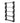 Bloomingville - Savoya Hylde, Sort, Fyrretræ - L84 × H140 × B20 cm