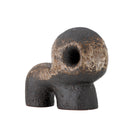 Bloomingville - Bobby Deko, Sort, Stentøj - L20,5 × H19 × B11 cm