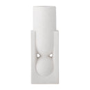 Bloomingville - Salome Vase, Hvid, Stentøj - L12 × H34 × B10,5 cm