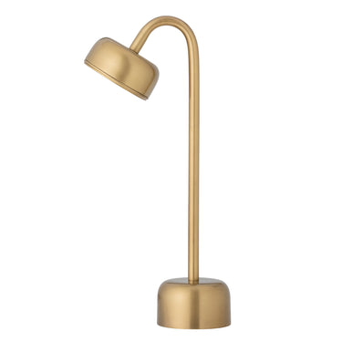 Bloomingville - Nico bærbar lampee, Genopladelig, Messing, Jern - L16,5 × H35,5 × B8,5 cm