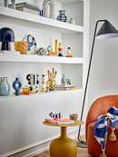 Bloomingville - Paddy Bordlampe, Blå, Glas - Ø20 × H26,5 cm