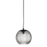 Bloomingville - Sybia Pendel, Grå, Glas - Ø23 × H29 cm