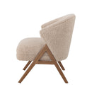 Bloomingville - Camino Loungestol, Natur, FSC® 100%, Gummitræ - L68 × H80 × B70 cm